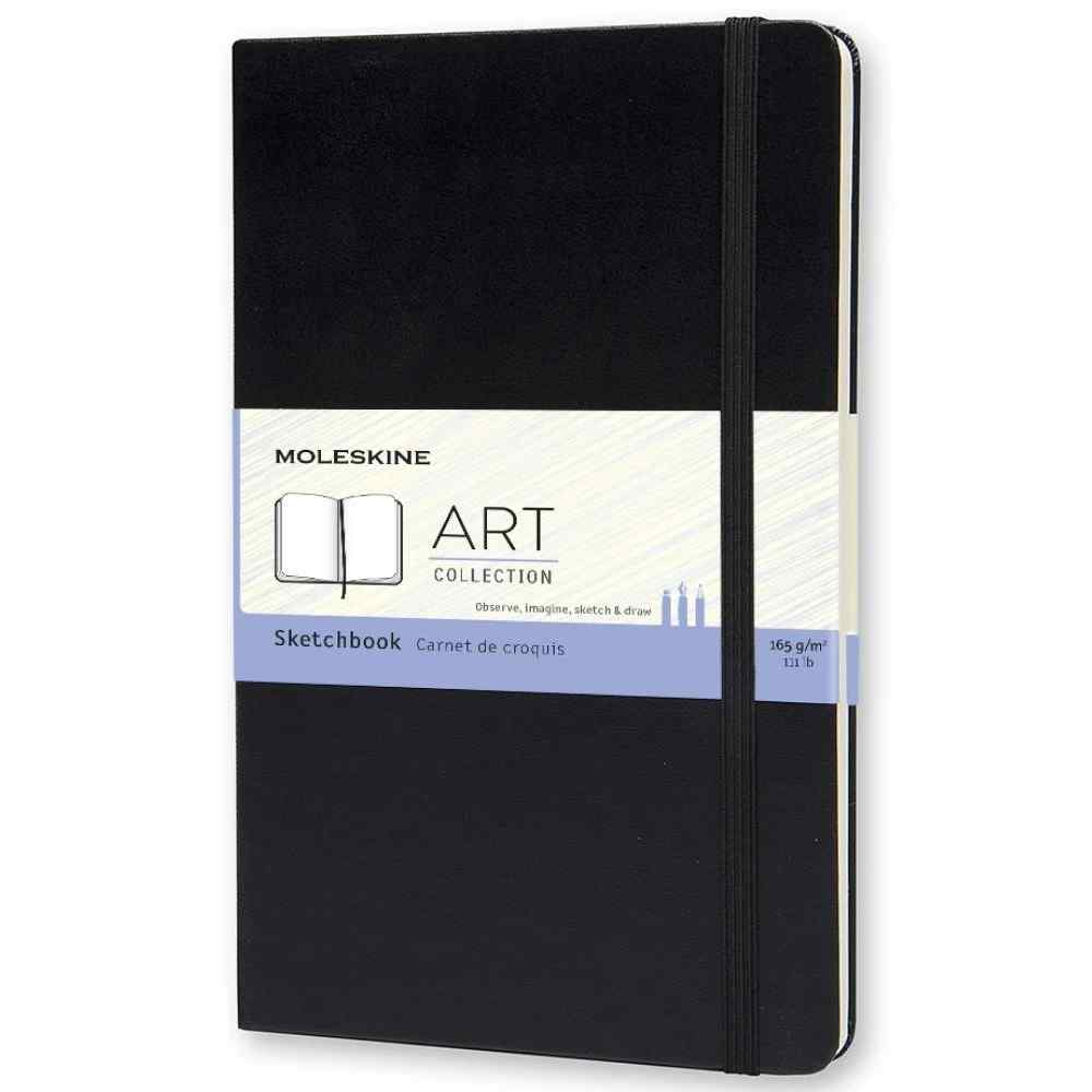 Filofax Organizer Moonlight A5 Organiser Black 2026 - Agenda Avec Accents Dorés